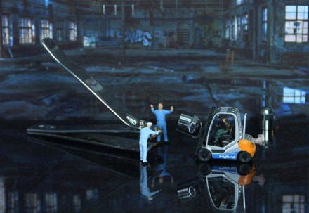 Przewóz towarów niebezpiecznych wózkami widłowymi