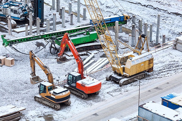 Prowadzenie robót budowlanych w zimie Prowadzenie robót budowlanych w zimie